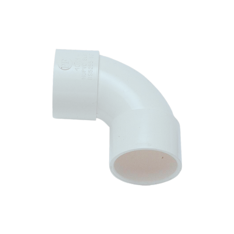 Davant Solvent Weld Swept Bend 92.5° White