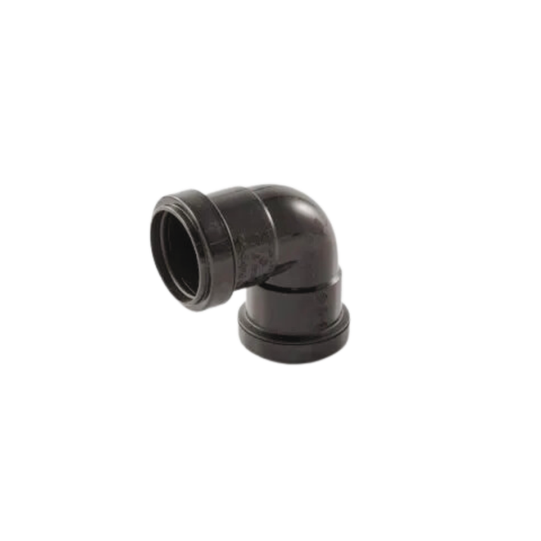 Davant Push Fit Knuckle 90° Coude Noir