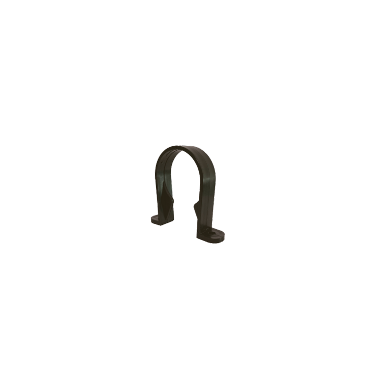 Davant Pipe Clip Black Pack 10