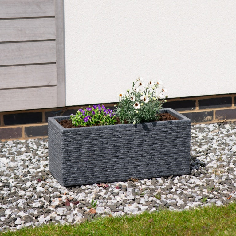 Strata Ash Slate Trough 60cm