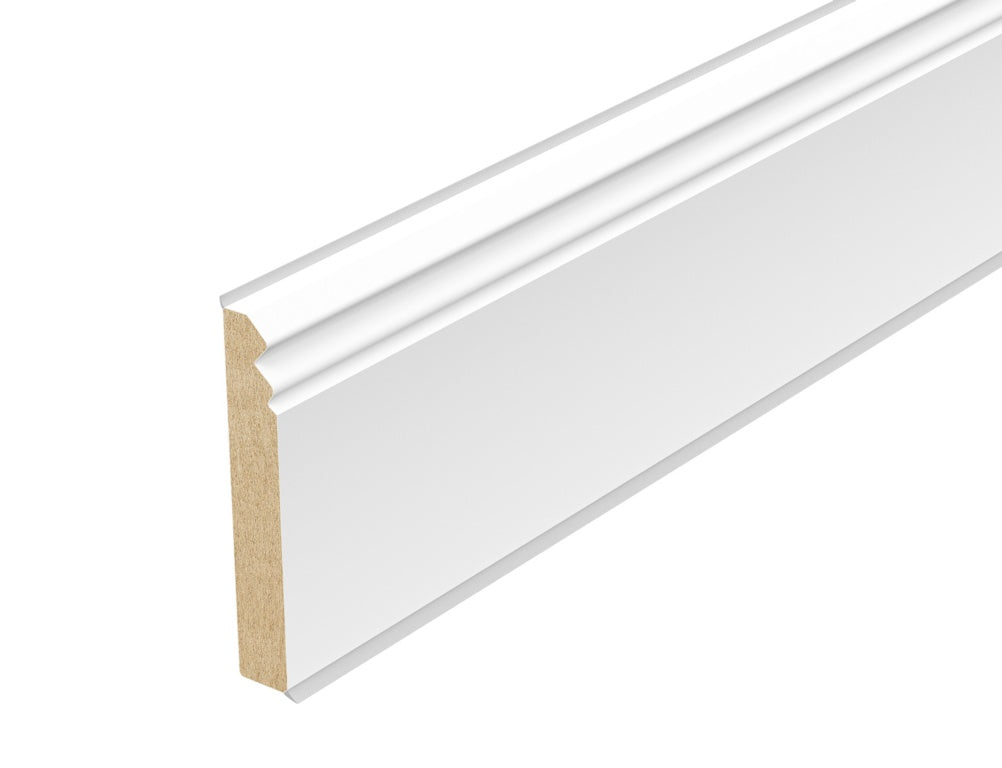 Palio Rigid White Skirting Board 2.4m