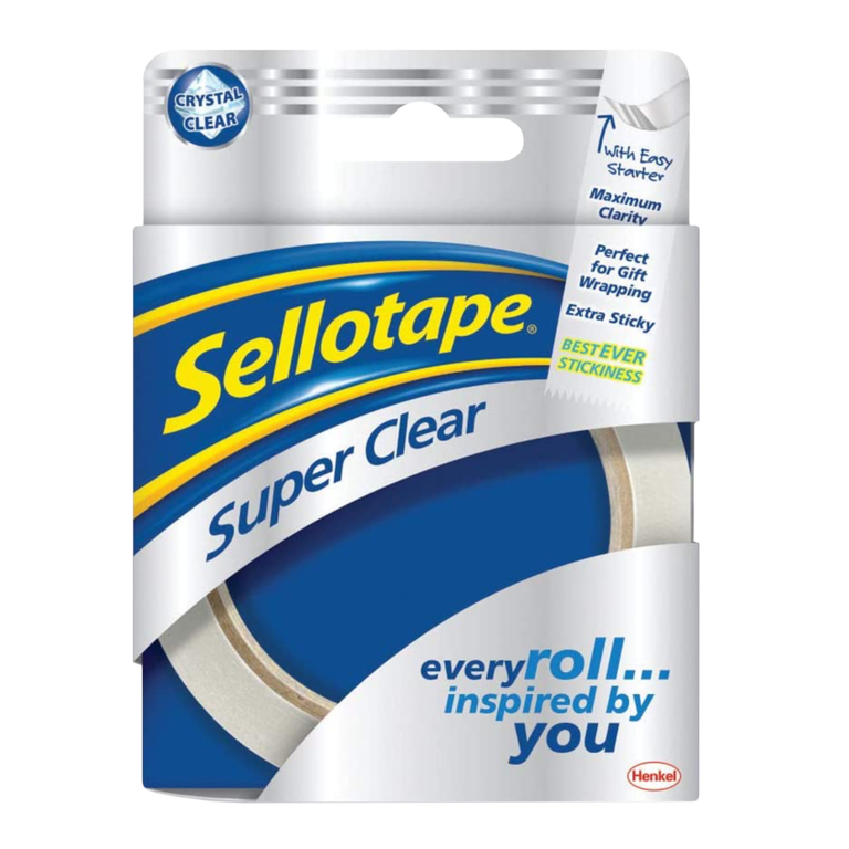 Sellotape Super Clear Roll