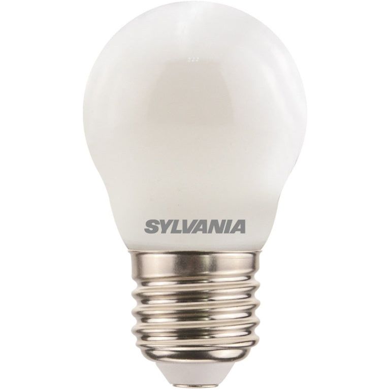 Sylvania LED Retro Ball Lamp Satin 470 Lumen E27 ES