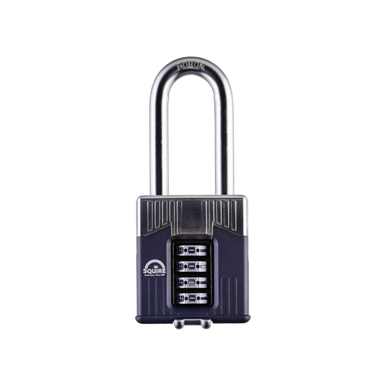 Squire Warrior Combi Padlock - Long Shaft 2 Keys