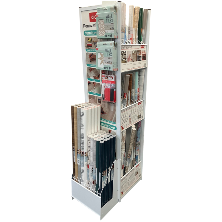 d-c-fix® Self Adhesive Films Short Rolls Stand