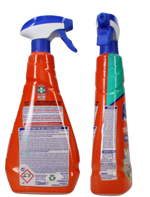 Spray dégraissant désinfectant Asevi