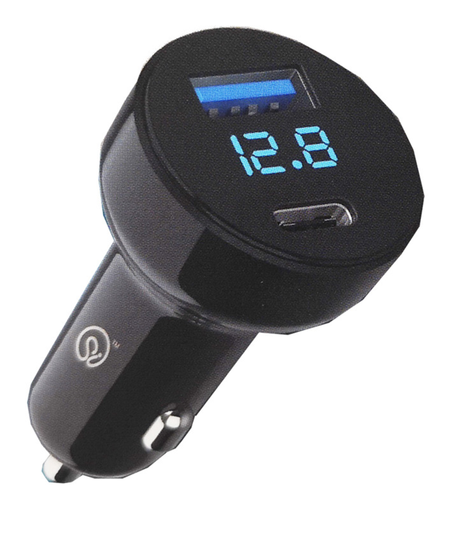 Extrastar Type-C +USB Car Charger PD20w