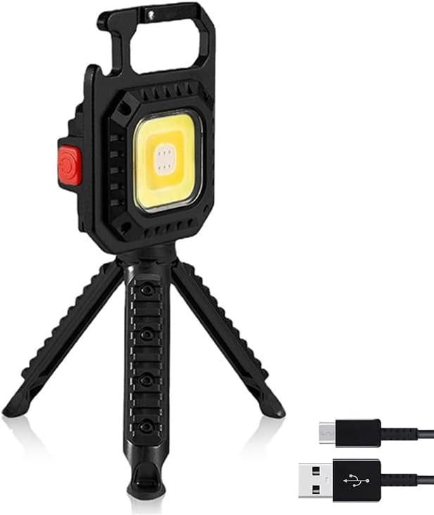 Extrastar LED Rechargeable Keychain With Light