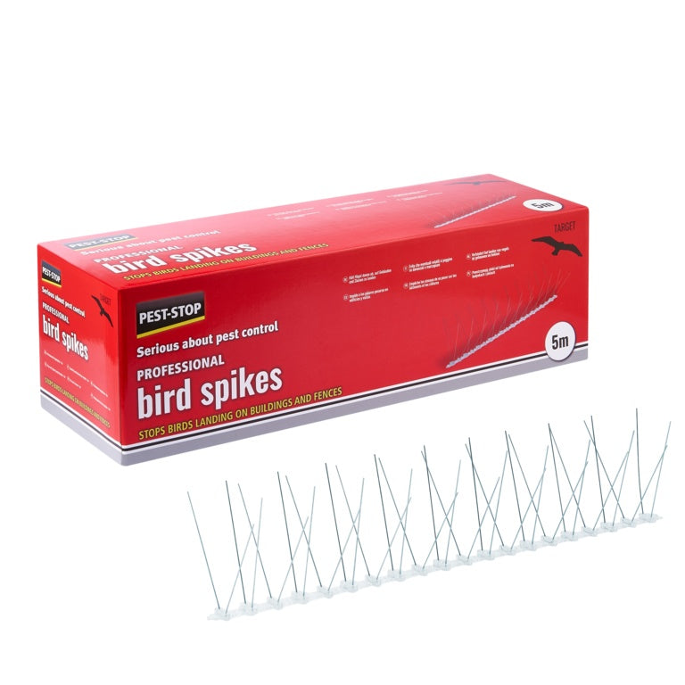 Pest-Stop Professional Bird Spikes Pack 10