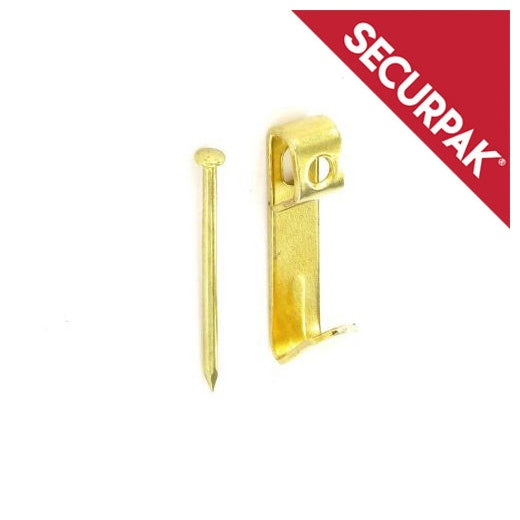 Securpak Single Picture Hooks & Pins BP No2 Pack 10