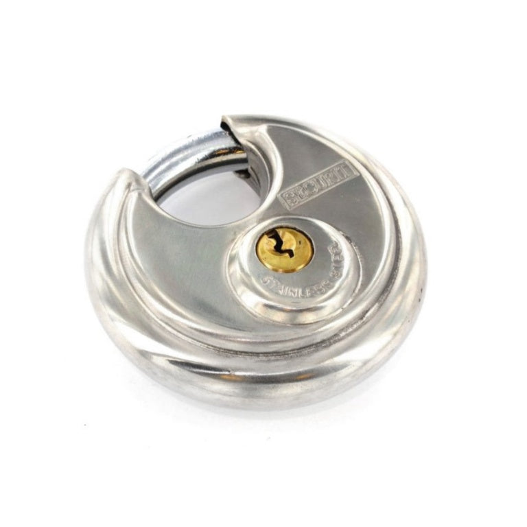 Securit Discus Padlock Stainless Steel