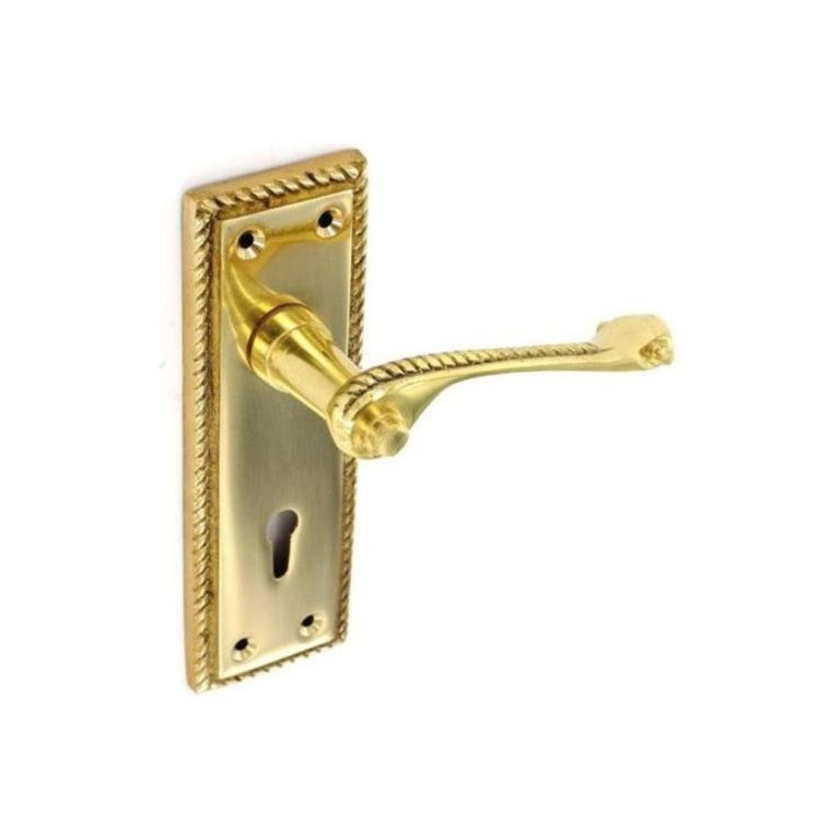 Securit Georgian Lock Handles (Pair)