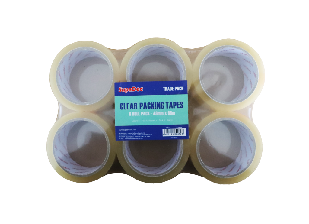 SupaDec Clear Tape