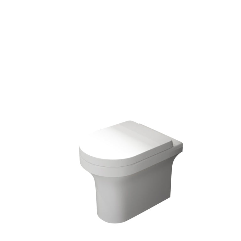 Kvit Ozone Rimless Back To Wall Pan