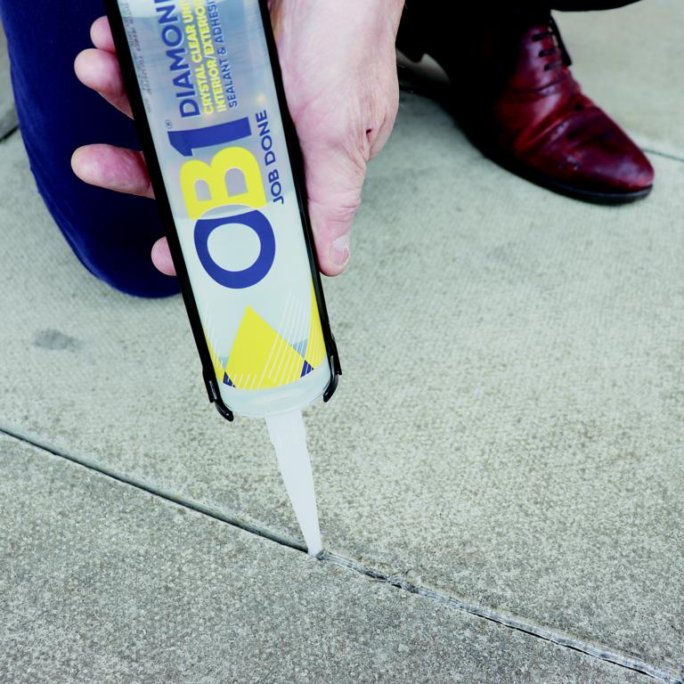 OB1 Diamond Crystal Clear Universal Sealant & Adhesive 290ml
