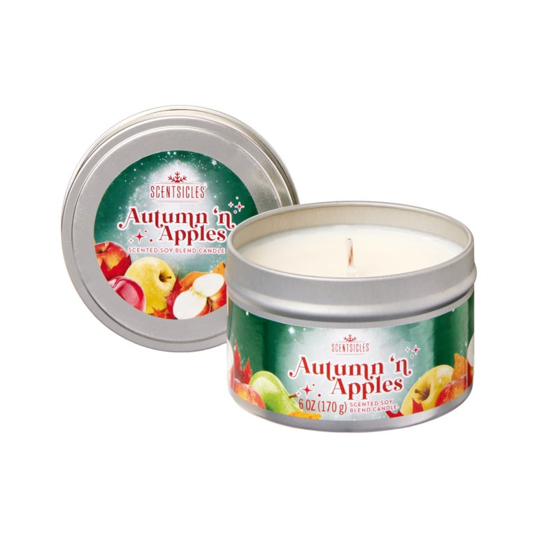 Premier Scentsicles Candle 25hr Autumn & Apples 8cm