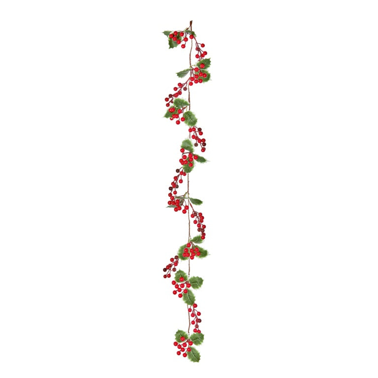 Premier Holly & Berry Garland 1.2m