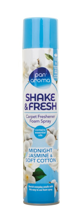 Swirl Carpet Freshener Foam Spray 500ml Midnight Jasmine & Soft Cotton