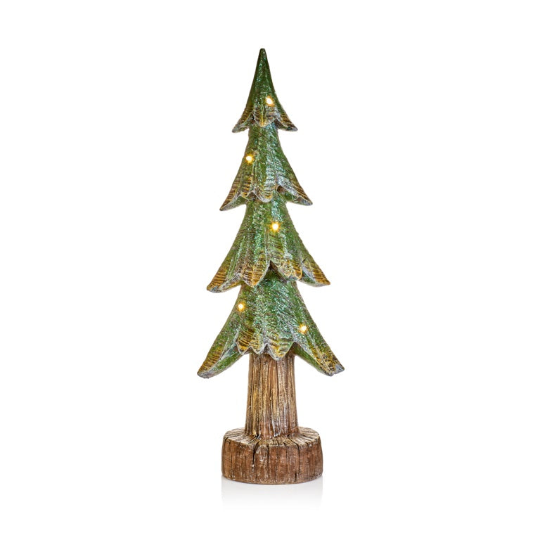 Premier Lit Christmas Tree 33cm