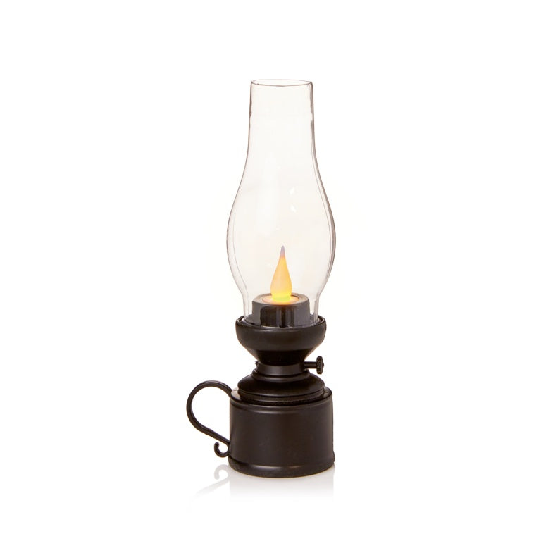 Premier Battery Operated Lit Flickering Night Light Lantern 18cm