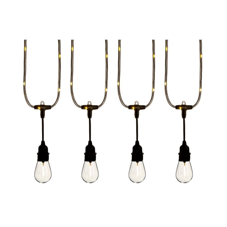 Premier Connectable Lit Wire Party Lights 20 Piece Warm White LEDs