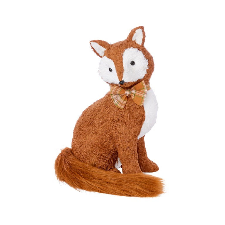 Premier Sitting Fox With Fluffy Tail 36cm