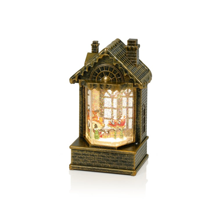 Premier House Water Spinner With Santa Sleigh Scene 20cm