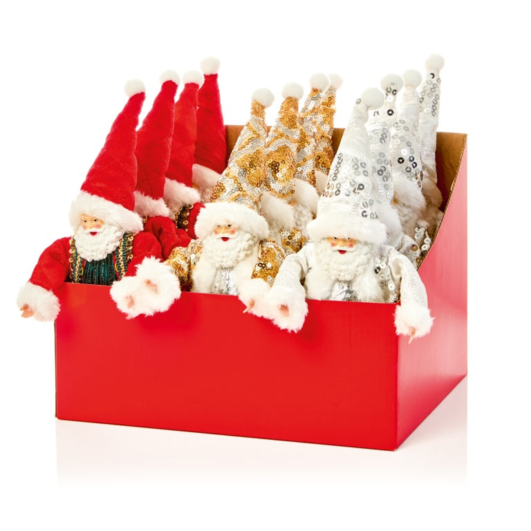 Premier Santa Assorted Colours Available 18cm