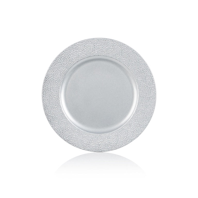 Premier Silver Bead Detail Charger Plate 33cm