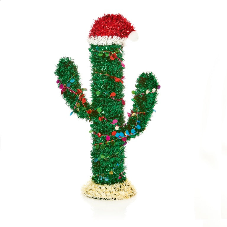 Premier Tinsel 3D Christmas Cactus 35cm