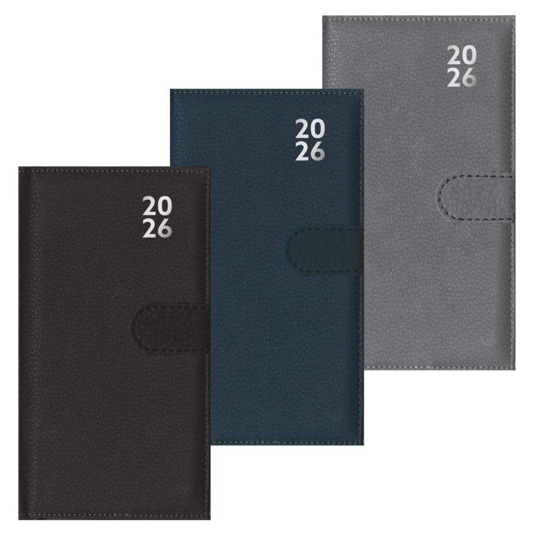 Ig Design Slim Premium Diary With Pen Week To View