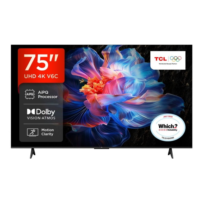Tcl 4K Ultra HD Smart TV 75"