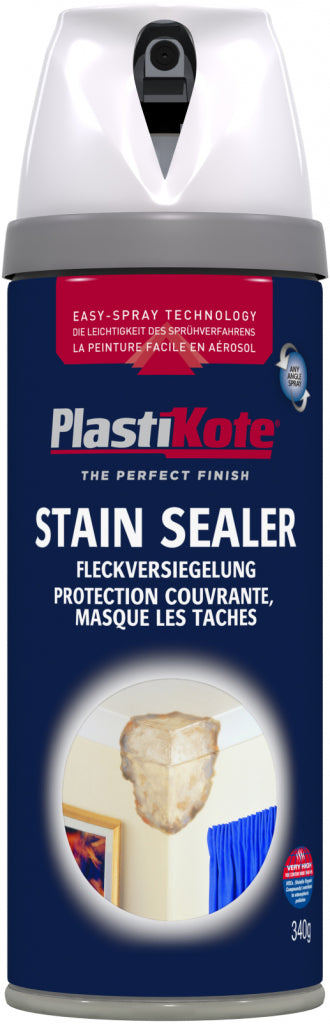 Peinture en aérosol scellant pour taches PlastiKote