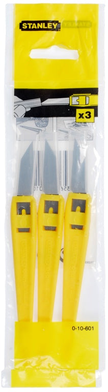 Stanley Disposable Craft Knife Length: 140mm - 3 Piece