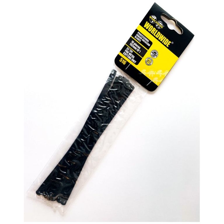 Worldwide Junior Hacksaw Blades 152mm(6")