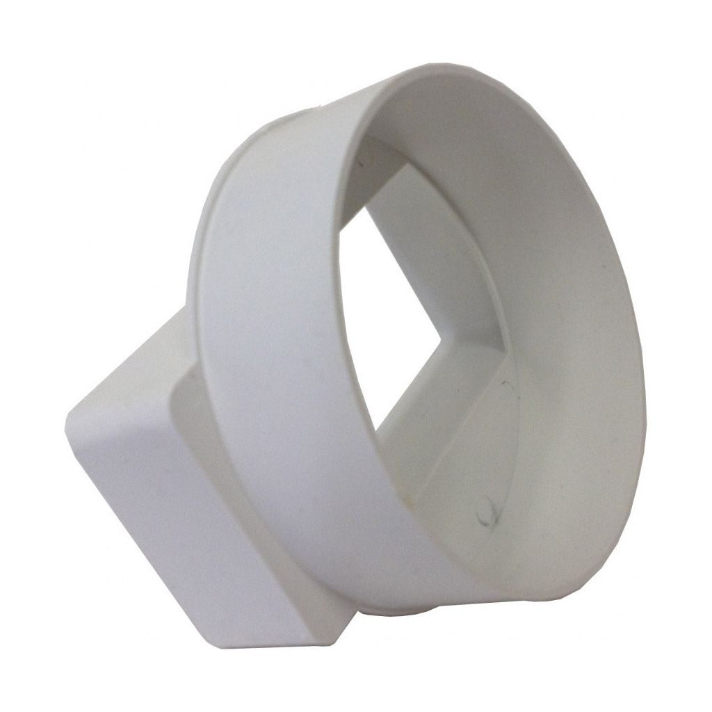 Manrose Adaptor Round To Rectangular Adaptor 4"/100mm/110x54mm