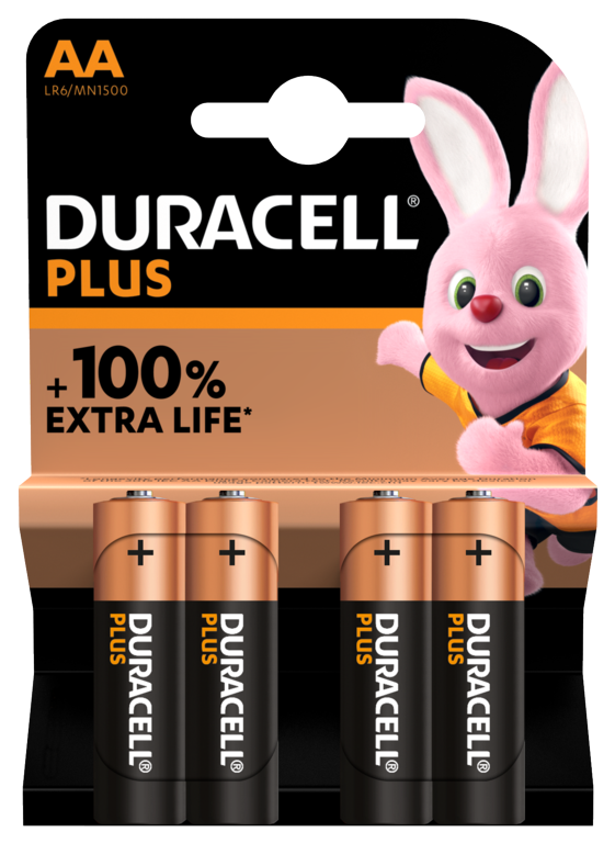 Duracell Plus Power Batteries