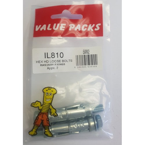 Fast Pak M8 HEX LOOSE BOLT