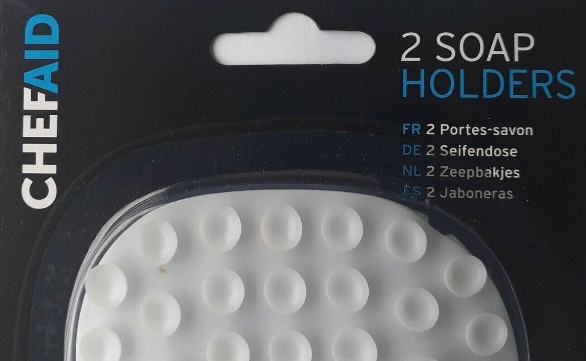 Chef Aid Soap Holders (Pack of 2)