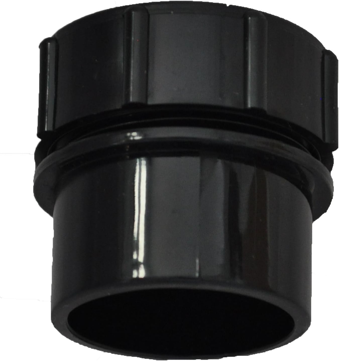 Davant Solvent Weld Screwed Access Plug Black 40mm