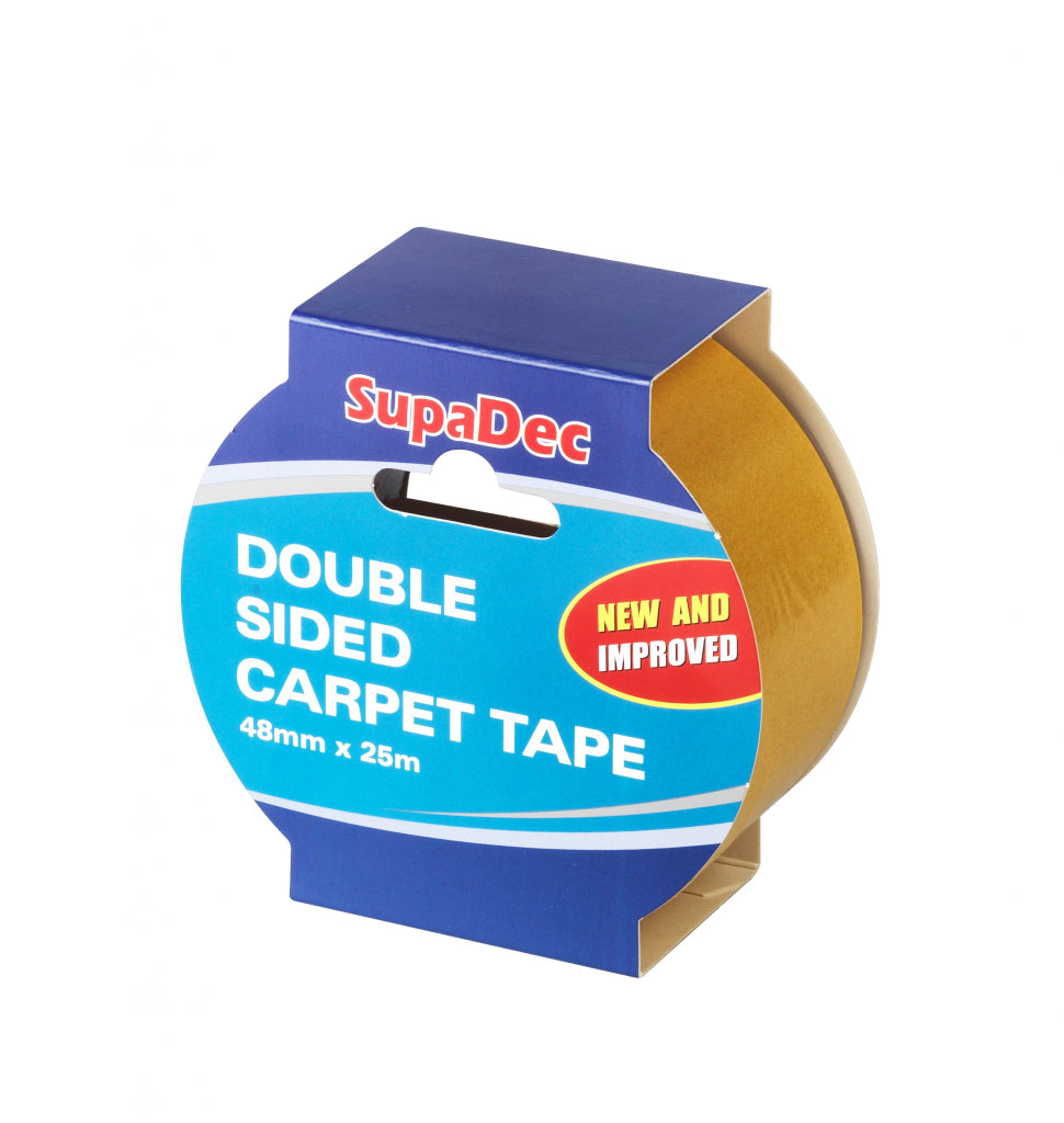 SupaDec Double Sided Carpet Tape 48mm x 25m