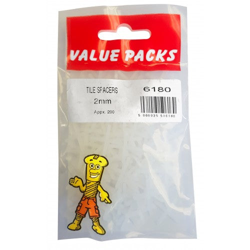 Fast Pak TILE SPACERS 2mm