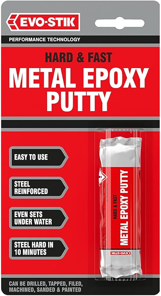 Evo-Stik Hard & Fast Metal Epoxy Putty 50g