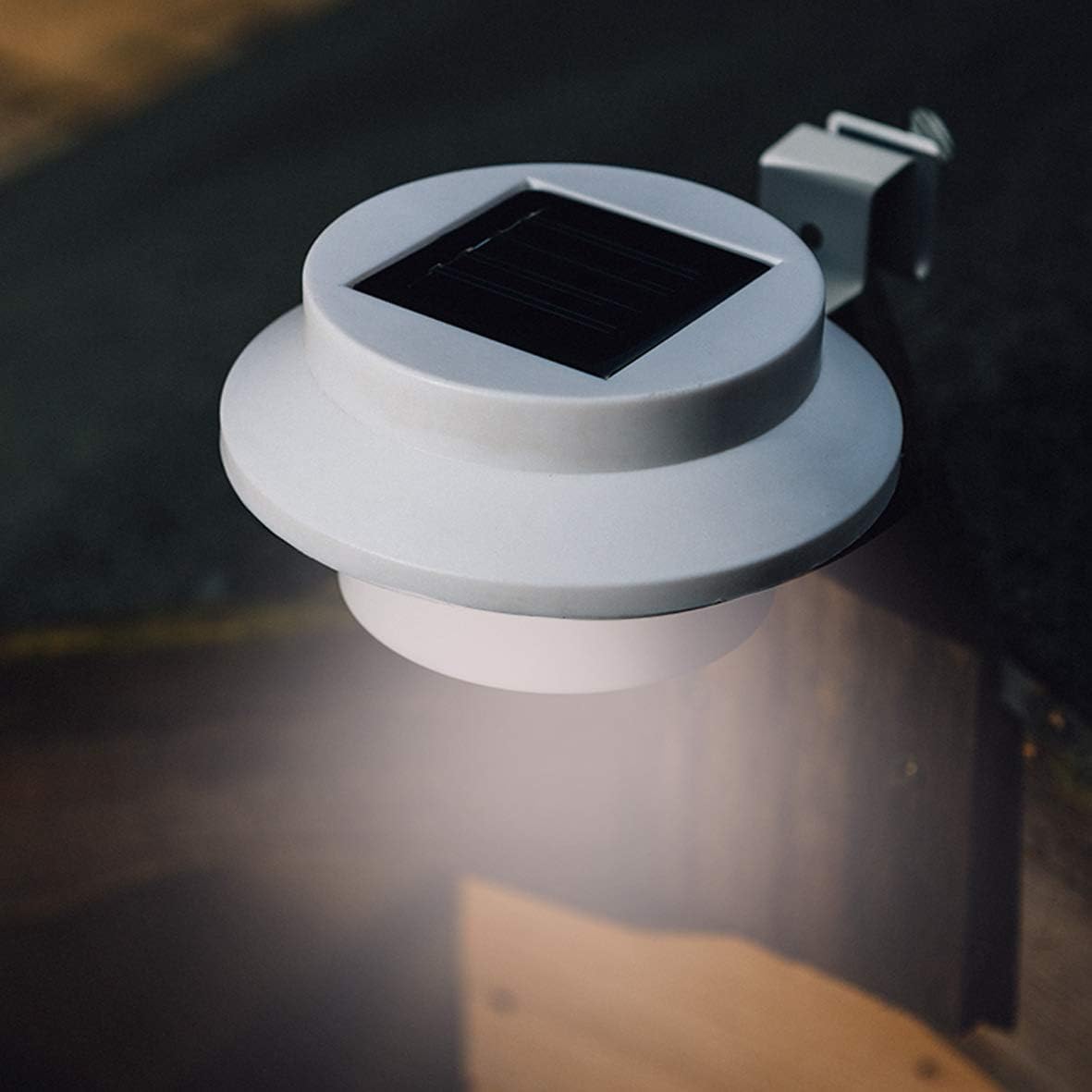 GardenKraft Solar LED Gutter Lights