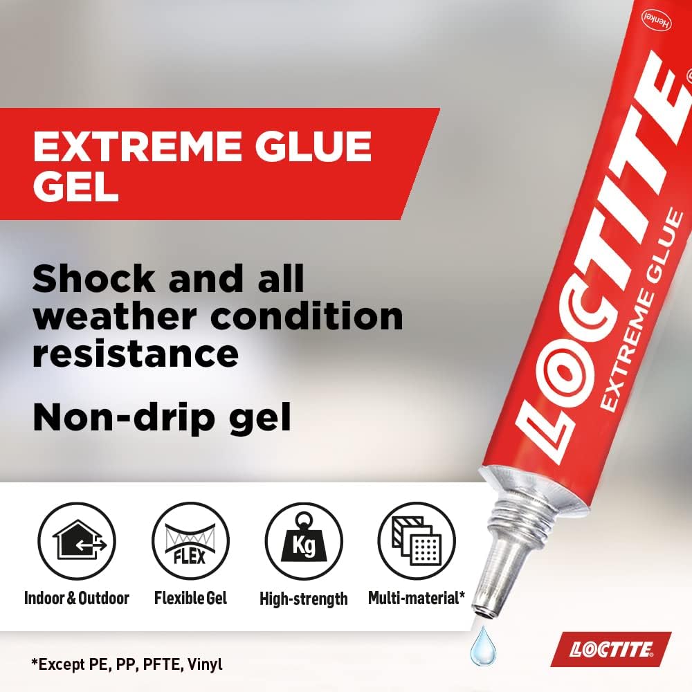 Loctite Extreme Non Drip Glue 20g Gel