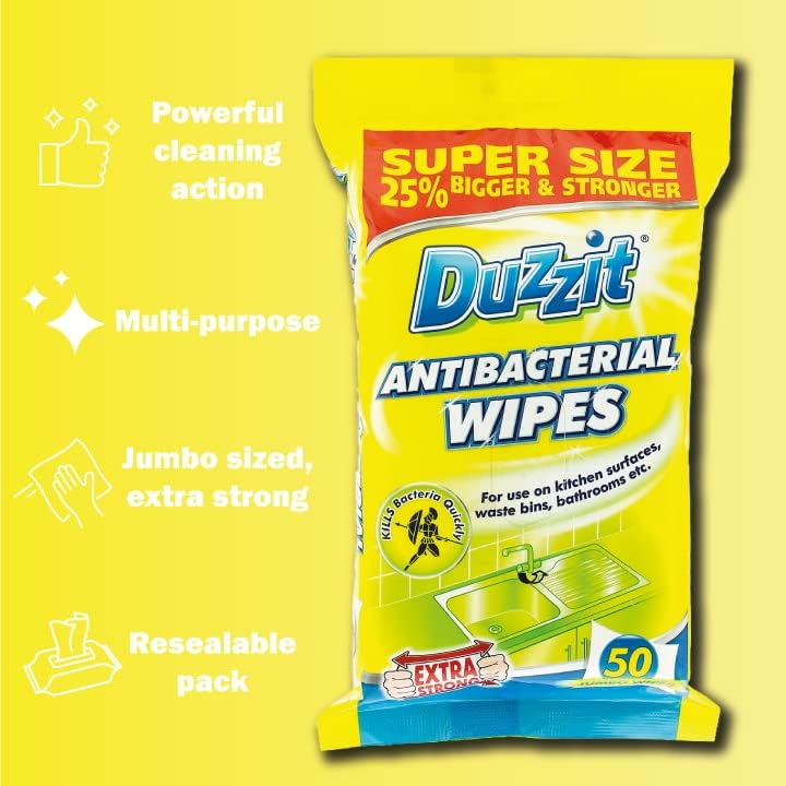Duzzit Antibacterial Wipes