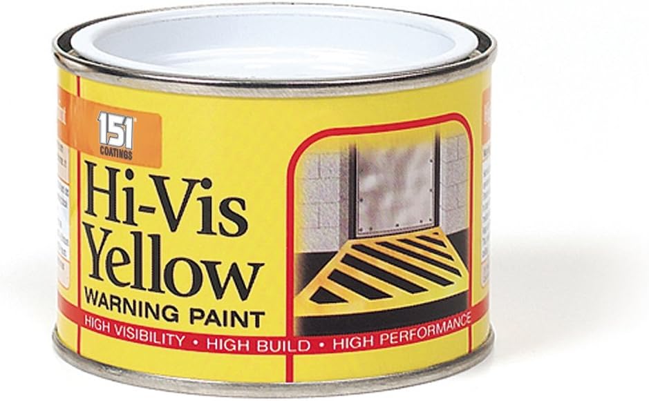 151 Coatings Pintura de advertencia de alta visibilidad 180 ml Amarillo