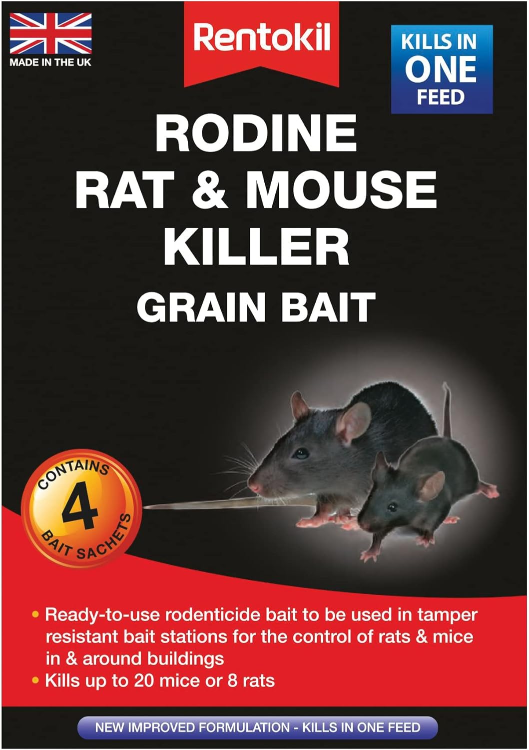 Rentokil Mouse Killer Grain Bait