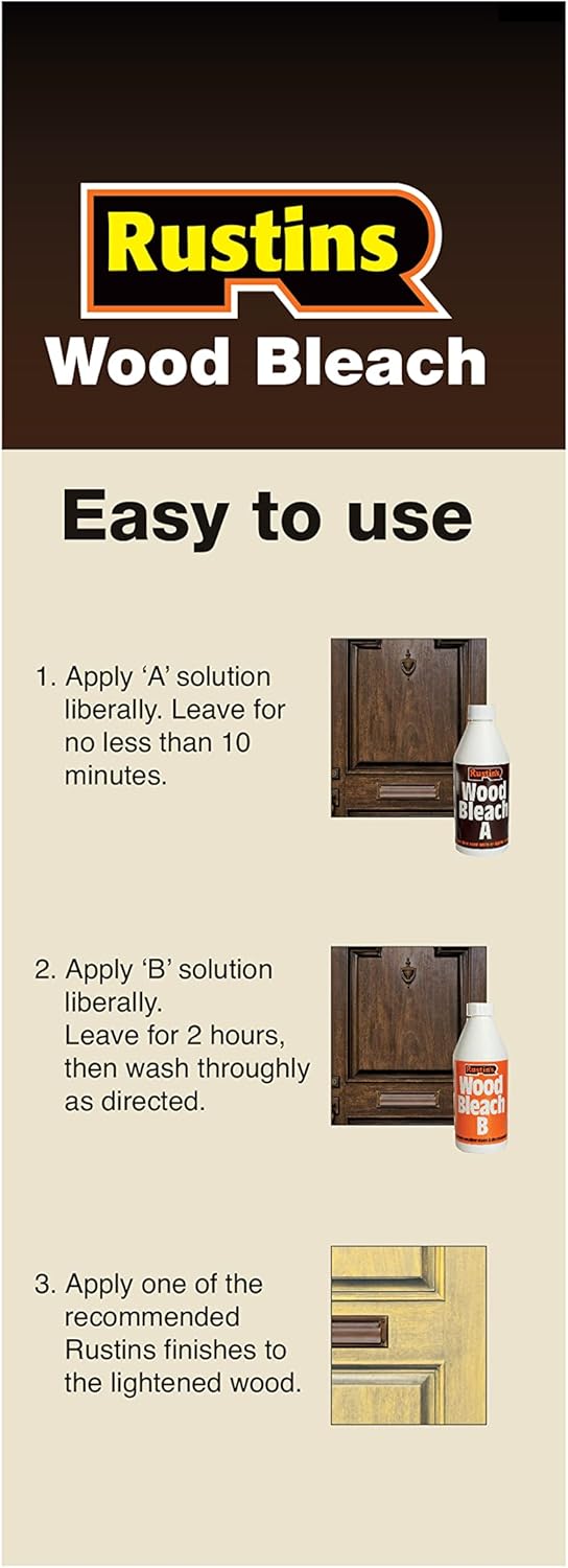 Rustins Wood Bleach Set