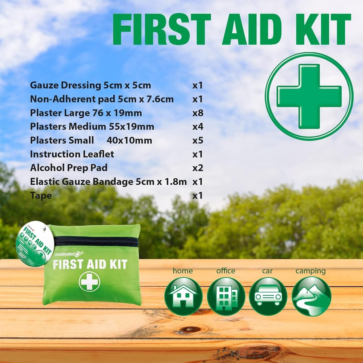 Masterplast First Aid Kit 23 Pack